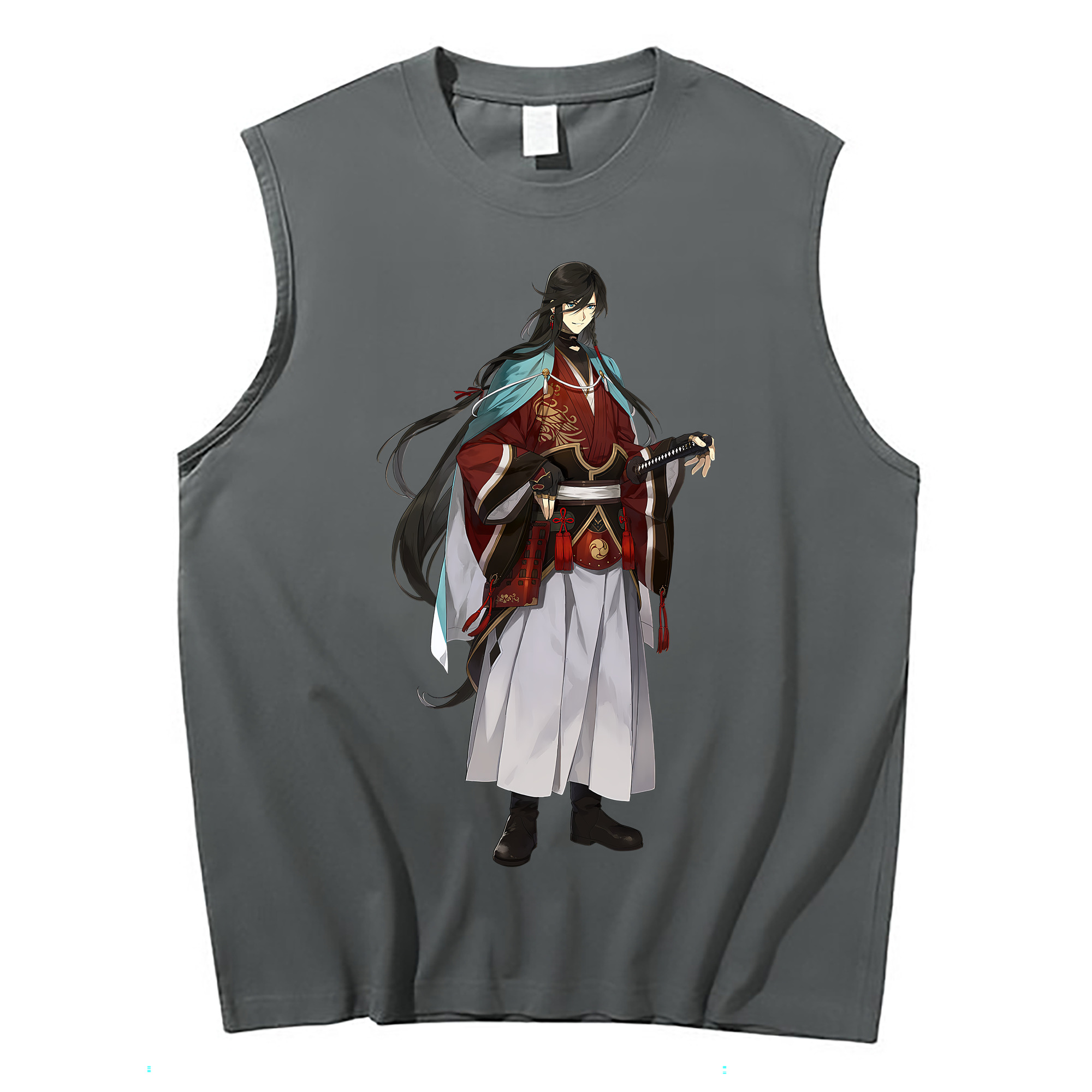 （画像用） 刀剣乱舞 Touken Ranbu コットン100％タンクトップ（フロントプリント）